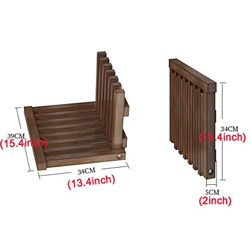 YDDZ Sgabello per Il Cambio delle Scarpe Ultrasottile da 5 Cm Nascosto Sgabello da Bagno Pieghevole Design Sgabello per Sc...