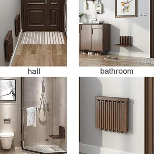 YDDZ Sgabello per Il Cambio delle Scarpe Ultrasottile da 5 Cm Nascosto Sgabello da Bagno Pieghevole Design Sgabello per Sc...