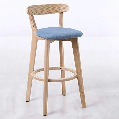 Seggiola da bar Sedie da cucina, sgabelli da colazione, sgabelli da bancone | Seggioloni con seduta imbottita tessuto Sgab...