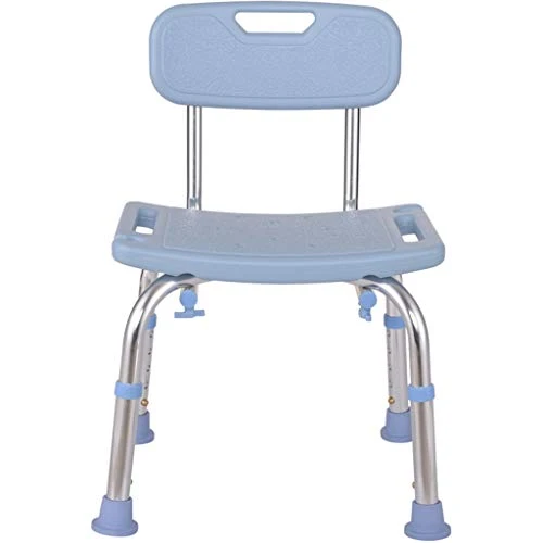 Sgabello da bagno antiscivolo per anziani,Sgabello fasciatoio regolabile soggiorno,Sedia da doccia alluminio per casa di c...
