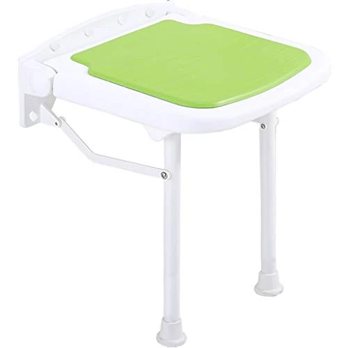 YHRJ Sedile da Vasca Muro per Bagno,Sgabello da Bagno Antiscivolo per la casa per Anziani,Sgabello fasciatoio Pieghevole M...