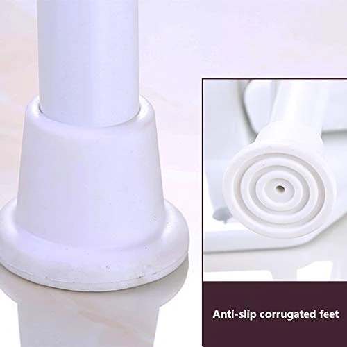 YHRJ Sgabello da Bagno Antiscivolo per Anziani,Sedile da Bagno Pieghevoli per Case di Cura,Panche Bagno Regolabili Parete,...