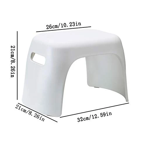2021 Ultime Piccolo sgabello Sgabello domestico Sgabello Argomento Parte Tavolino da caffè Bagno Pedana Pedale Plastica Sg...