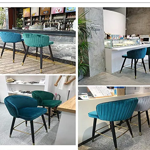 Sgabelli Da Bar Sgabelli Alti Per La Casa Sedie Con Schienale Nordico Moderno E Minimalista Registratore Di Cassa Di Lusso...
