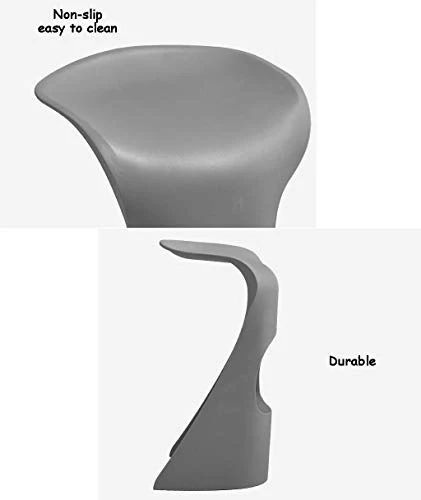Sgabello da bar Bar Stool Chair poggiapiedi PP ergonomia del sedile è possibile pranzare e sedie la colazione Cucina |Pub...