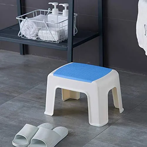 YWSZJ Sgabello di plastica - Sgabelli poggiapiedi Lavoro Sgabello Doccia Sgabello Sgabello Stacked Flessibile Antiscivolo...
