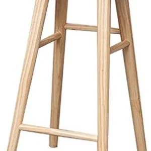 ZCY Mobili per Soggiorno Sgabelli Bancone Bar Sedia da Pranzo Legno retrò con poggiapiedi Seduta ergonomica ad Arco Sgabel...