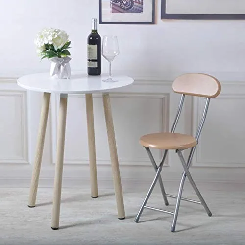 ZGYZ Sedie Pieghevoli Sedia da Pranzo Portatile Sgabello Sedia da Ufficio Sedia da Computer Sgabello da Bar Semplice per I...