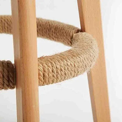Zhangmeiren Sgabello Alto Legno Massello Semplice Tavolo da Bar E Sedia Schienale Sedia da Bar Il Tempo Libero (Color : E)