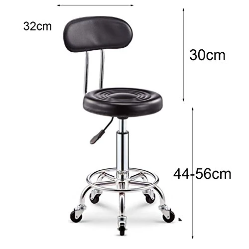 ZHJING Seggiola da Bar Moda Creativa Sedia Girevole Bar Stool Bar Chair Ascensore Rotante Back Home Sgabello Alto Rotonda...