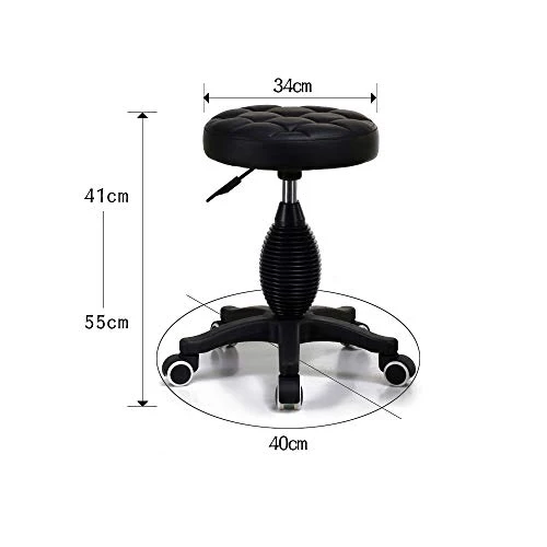 ZHJING Seggiola da Bar Rotary Seggiovia Mobile Sgabello Cuscino Brillante Bar Stool High Chair Sgabello Moderno Ascensore...