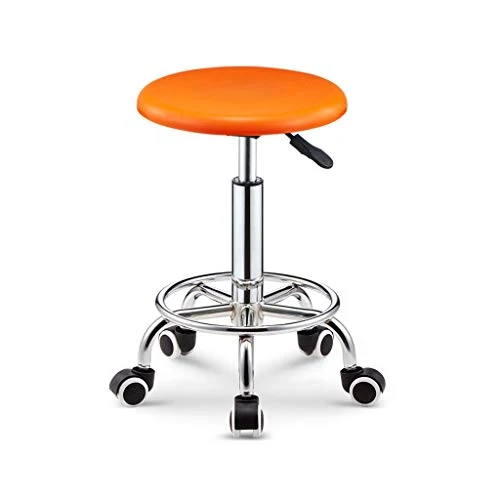 ZHJING Seggiola da Bar Sgabelli da Bar Regolabile Altezza Bar Sgabelli Piano Protector Bar Sedia con Ruote Sgabelli da Bar...