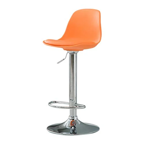 ZHJING Seggiola da Bar Sgabelli da Bar Rotating Creative Bar Sgabello da Bar Sgabello Alto da Bar con Schienale Alto, con...