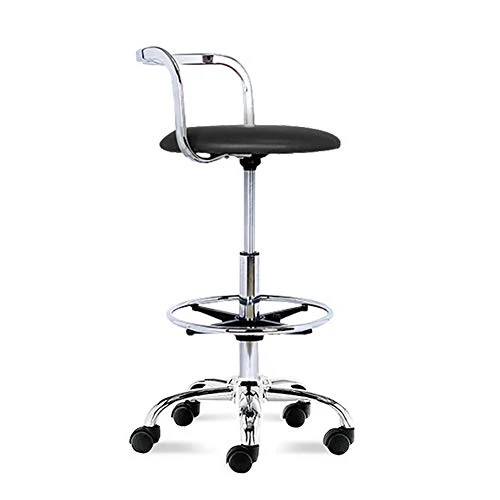 ZHJING Seggiola da Bar Tempo Libero Bar Sedie, Swivel Bar Bar Cafe Europeo Sgabello Sedile Caffetteria Bar Reception Sedia...