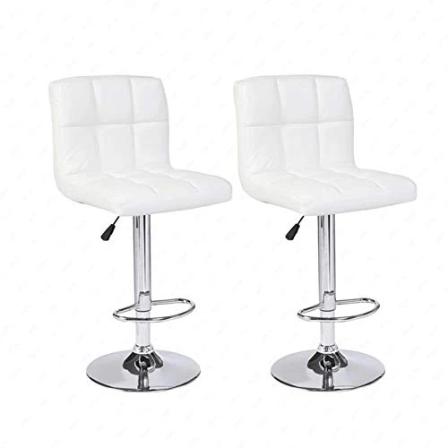 Set Di 2 Sgabelli Da Bar Girevoli Pelle PU Per Sgabelli Da Cucina Sgabelli Da Bar Regolabili Altezza Sgabelli Da Bar Sedia...
