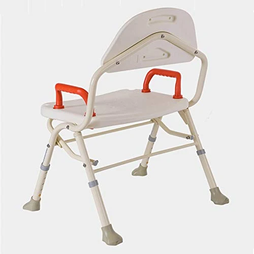 ZYQDRZ Sedia da Bagno, Sedia da Bagno per Anziani, Sedia da Doccia Pieghevole Alluminio per Disabili, Sedia da Bagno per B...