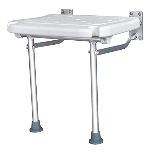 ZYQDRZ Sedia da Doccia Pieghevole da Bagno Anziano, Parete Pieghevole WC Sgabello da Bagno con Doccia, Panca per Il Bagno...