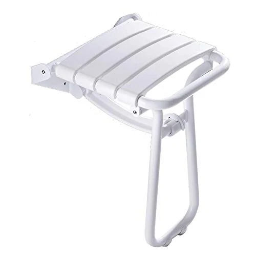 ZYQDRZ Sedile Doccia Parete per Anziani, Sedile da Bagno Pieghevole per Disabili, Sedia da Bagno di Sicurezza, Sgabello da...