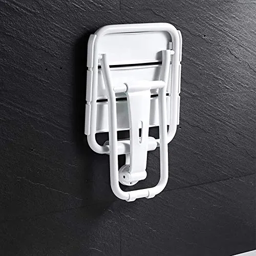 ZYQDRZ Sedili per Doccia Parete, Sedili da Bagno Pieghevoli, Sedie da Bagno di Sicurezza Disabili Anziani, Sgabelli da Bag...