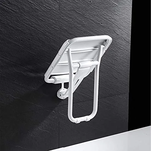 ZYQDRZ Sedili per Doccia Parete, Sedili da Bagno Pieghevoli, Sedie da Bagno di Sicurezza Disabili Anziani, Sgabelli da Bag...