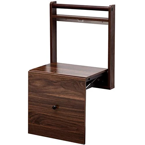 ZYQDRZ Sgabello per Scarpe da Muro Muro, Sedia Doccia per La Casa, Sedia Pieghevole Legno Massello, Spazio di Risparmio, P...