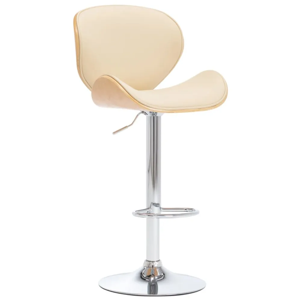 Sedia da Bar Crema Similpelle