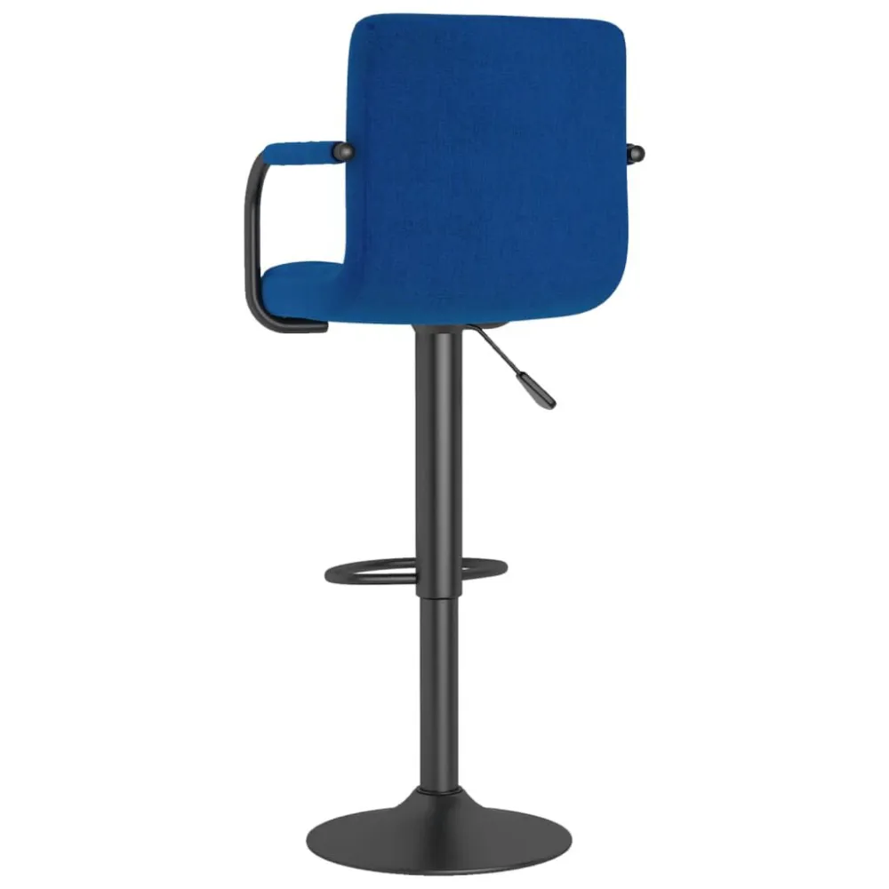Sgabello da Bar Blu Tessuto