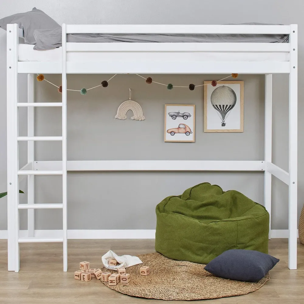 Cama alta Hoppekids ECO Dream con Corda Nylon Resistente