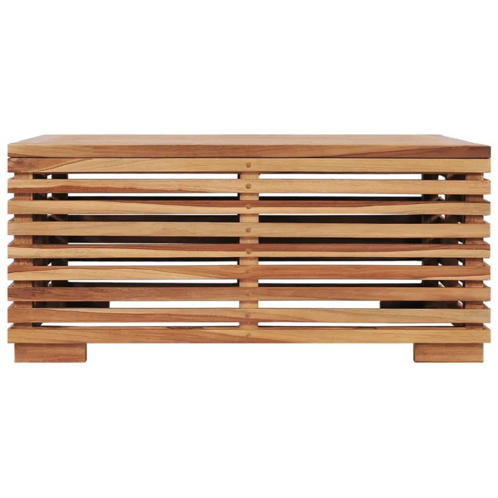 Strumento per Affumicatore Set Tavolino Poggiapiedi Giardino Cuscino Grigio Fosco Teak