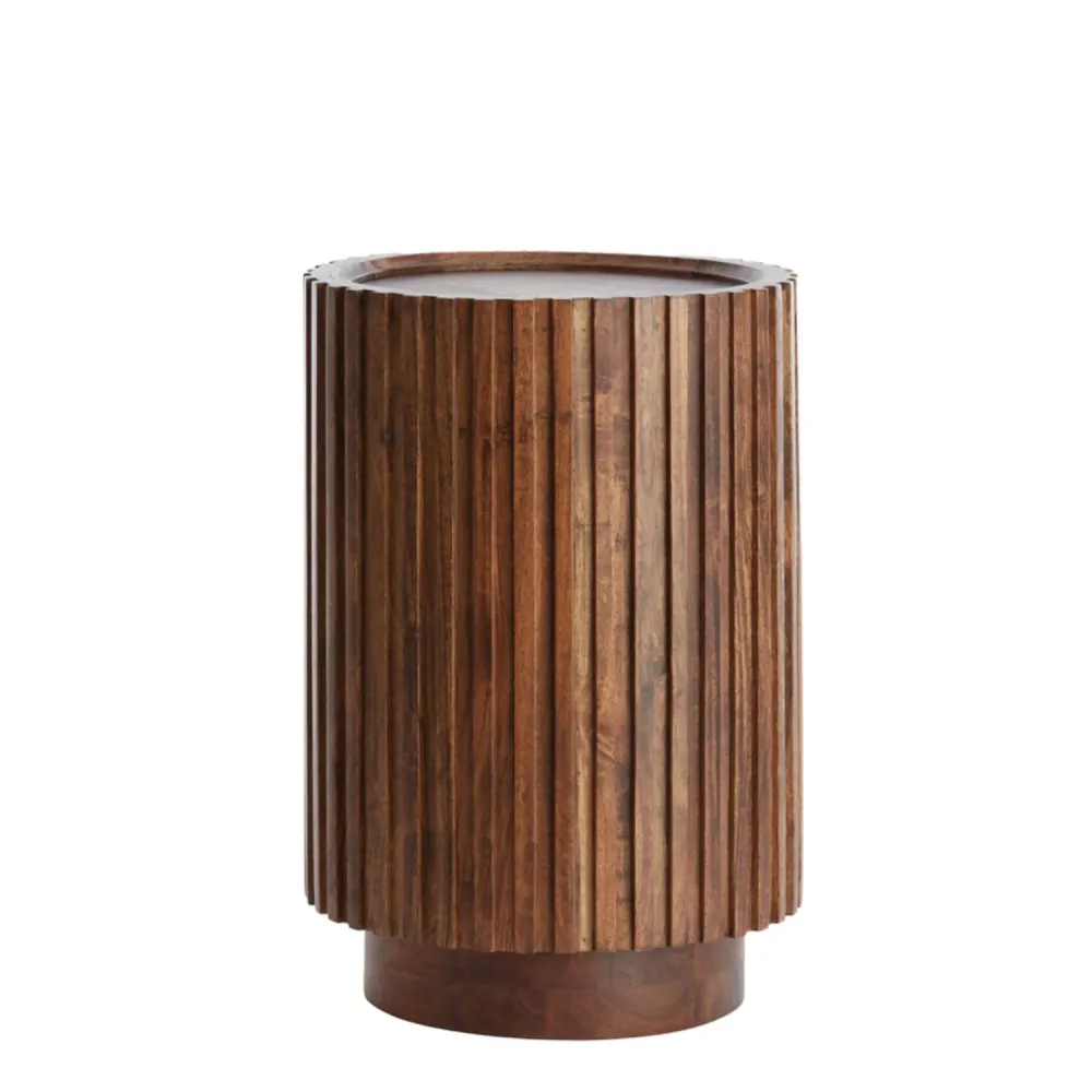 TAVOLINO KIYOSE LIGHT&LIVING | legno di acacia | Ø33x47cm