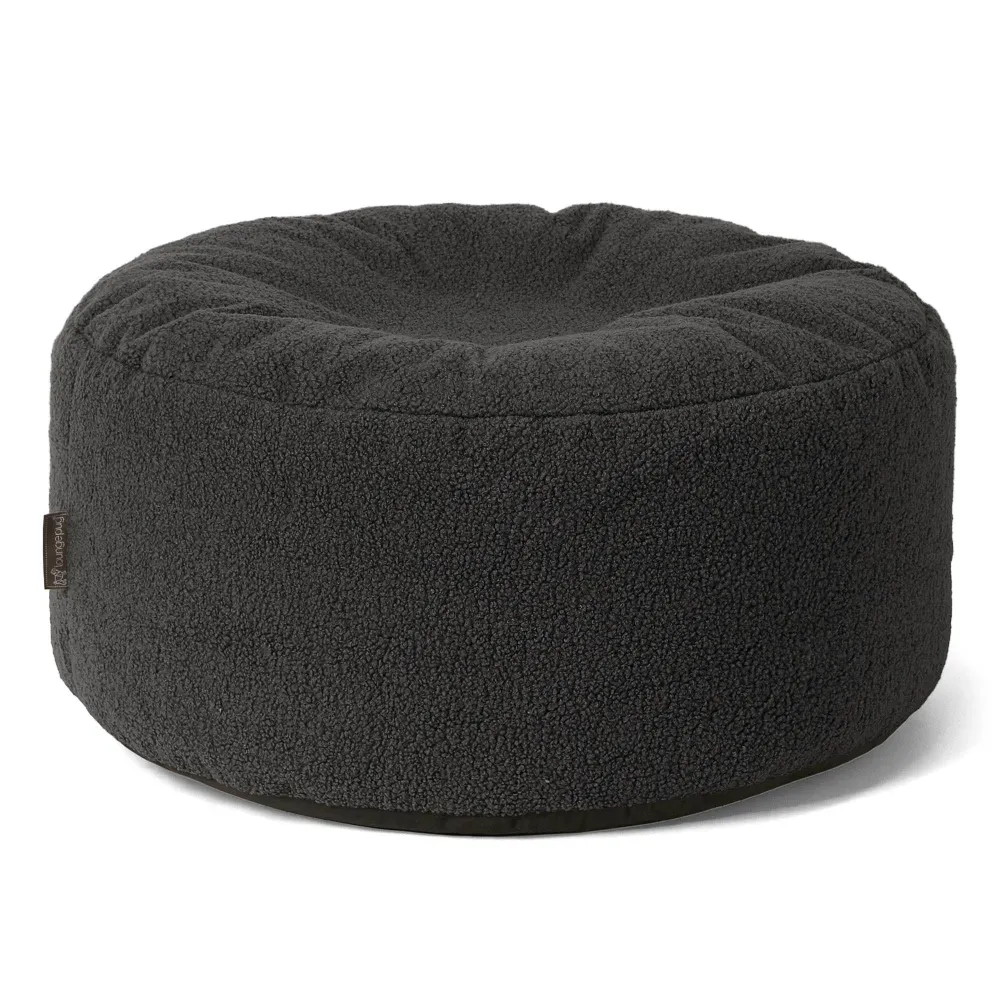 Pouf Rotondo - Bouclé Grafite