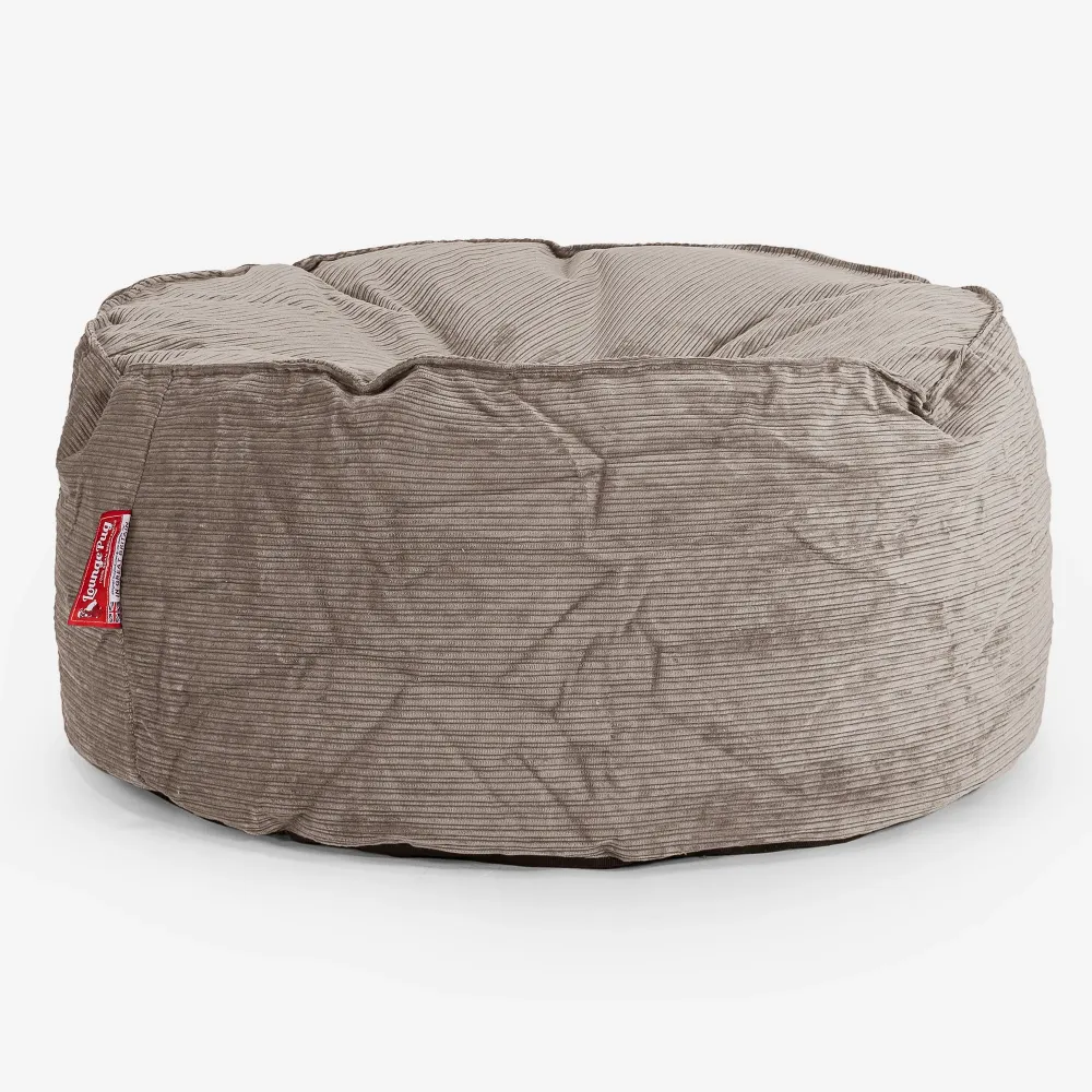 Pouf Rotondo - Corda Righine Visone
