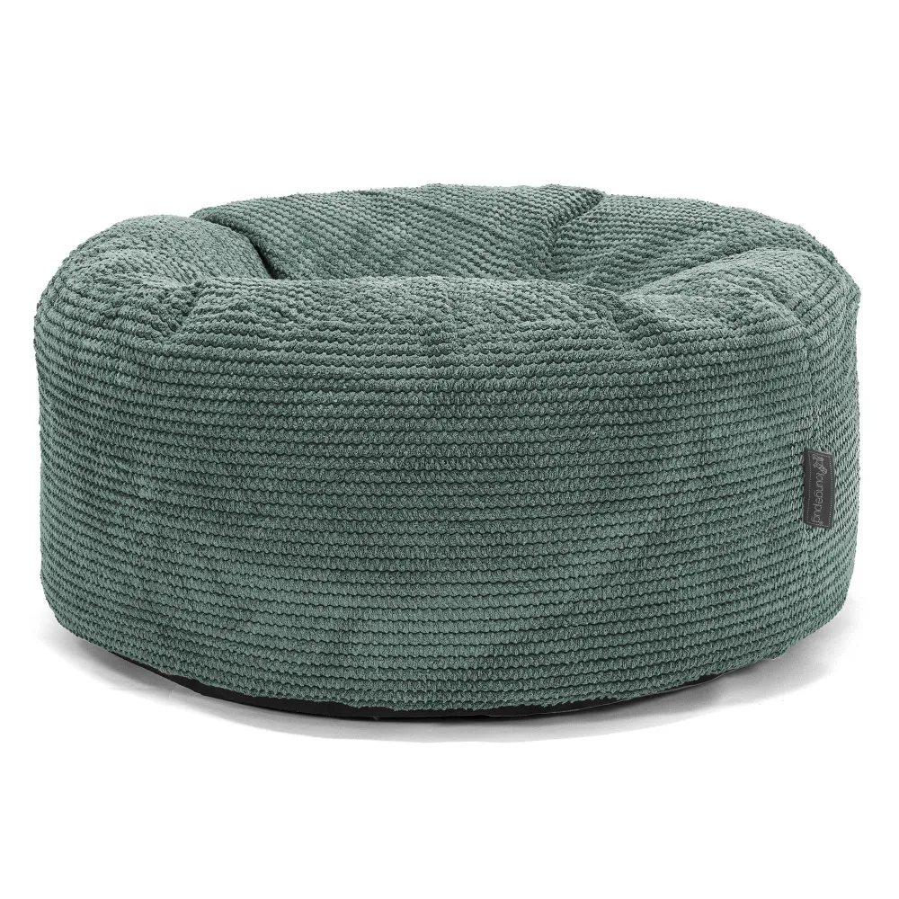 Pouf Rotondo - Pompon Verde Muschio