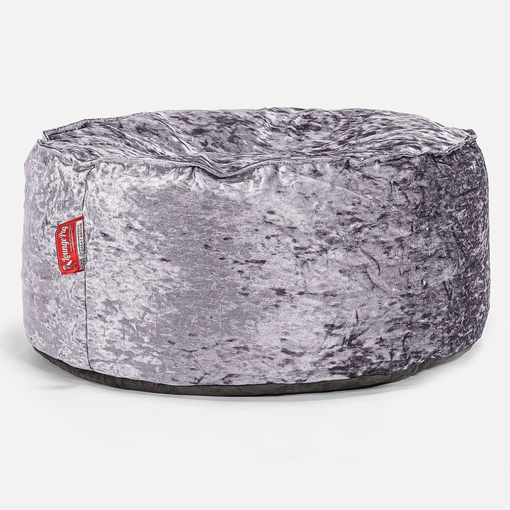 Pouf Rotondo - Velluto Vintage Lavanda