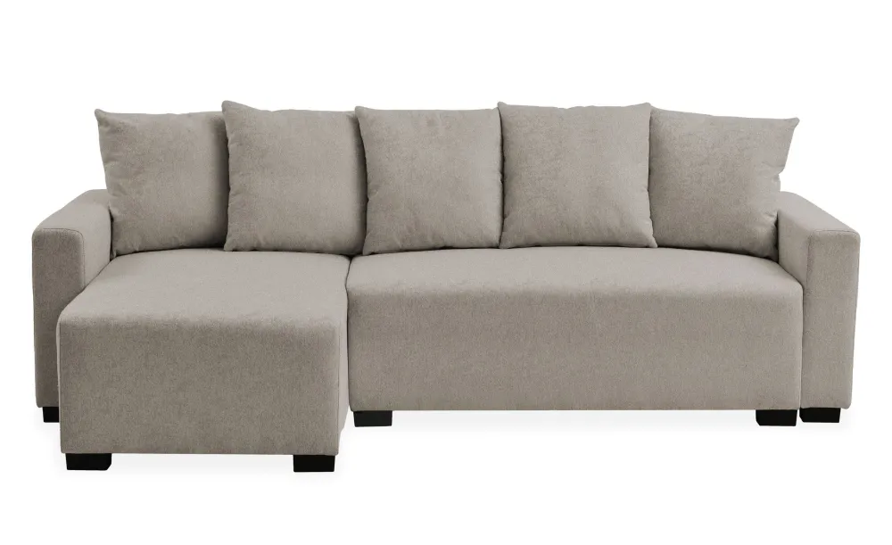 Divano letto angolare contemporaneo Gwendal tessuto Khaki