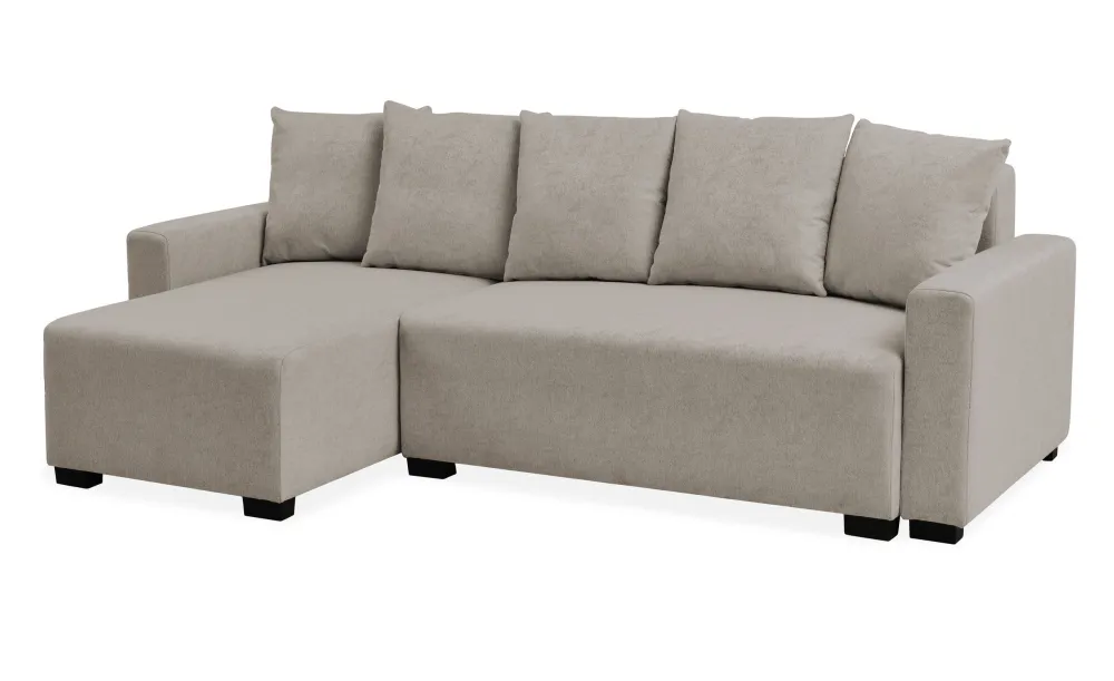 Divano letto angolare contemporaneo Gwendal tessuto Khaki